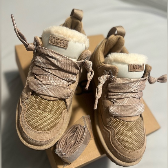 Big kids Uggs Lowmel Sneaker Sand - Picture 5 of 6